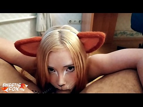 ❤️ Kitsune proguta kurac i spermu u usta ️ Super porno kod nas ❌️❤